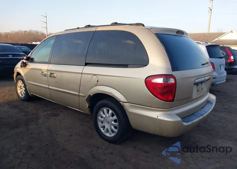 2001 Chrysler Town & Country Lx z USA, uszkodzony, nr VIN 2C8GP44391R230969
